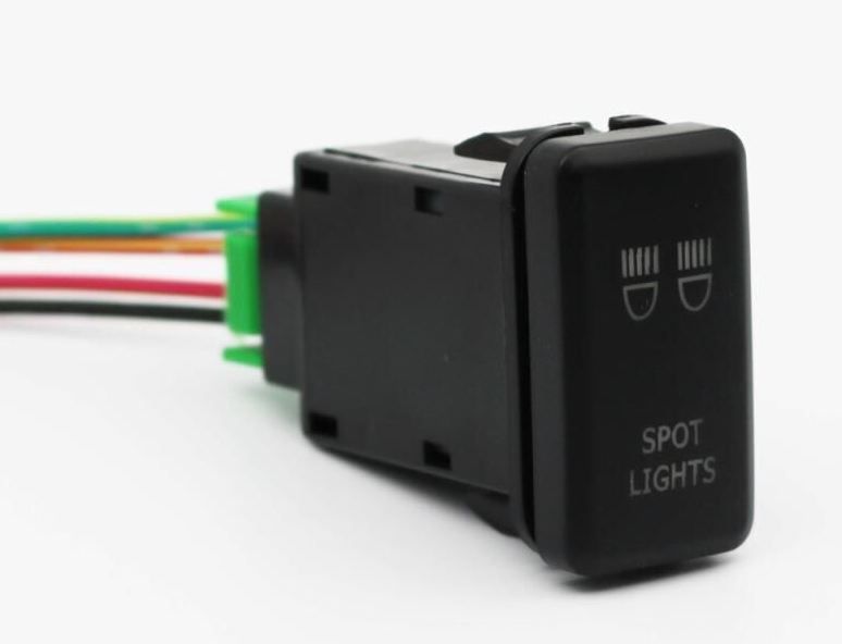 Lumeno - Push Button Light Bar - Black