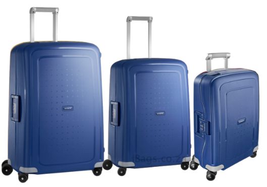 Samsonite S'Cure Set of 3 Spinners - Dark Blue