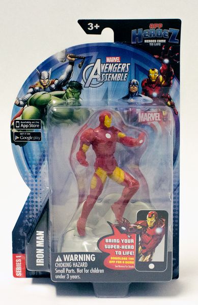 Marvel 4" App Heroez - Iron Man