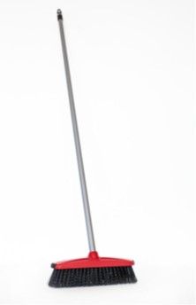 Addis - Push-In Broom Stiff - Red