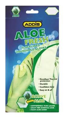 Addis - Household Aloe Vera Gloves - Large