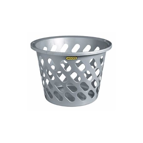 grey washing basket