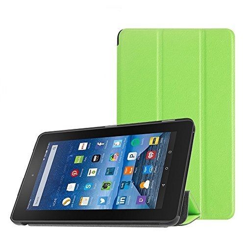 Ultra Lightweight Slim Folding Cover Stand for Fire Tablet - Orange (parallel import)