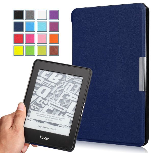 Premium Ultra Lightweight Shell Cover with Auto Wake/Sleep for Amazon All-New Kindle Paperwhite - Indigo (parallel import)