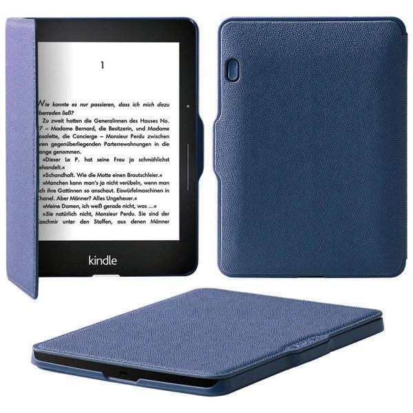 SUPCASE Slim Lightweight PU Leather Hard Shell Case Cover for Amazon Kindle Voyage - Green (parallel import)