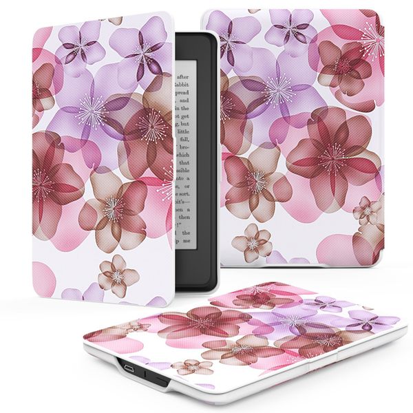 Moko Cover for Kindle Paperwhite Floral Purple (parallel import)