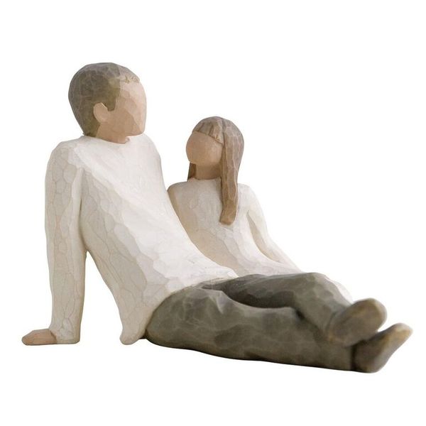 Willow Tree - Figure Father and Daughter
