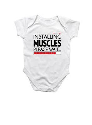 SweetFit Installing Muscles Baby Grow (Size: 3-6 Months)