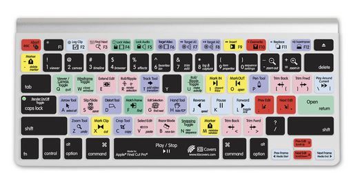 Final Cut/Express MacBook Pro Keyboard Cover