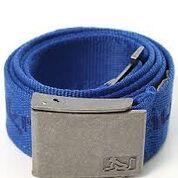 Drunknmunky Canvas Belt - White