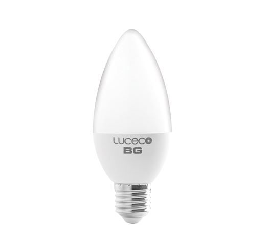 Luceco - B35 Candle, E14, 3W, 250Lm, Warm White, Non-Dim, LED Globe