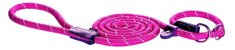 Rogz - 9mm 1.8m Long Moxon Rope Lead - Pink