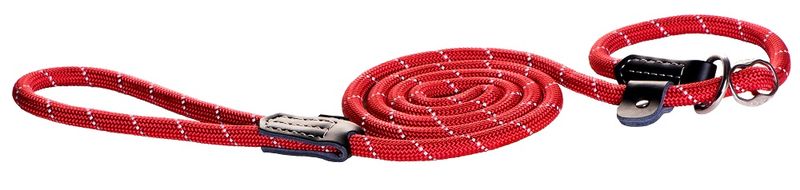 Rogz - 12mm 1.8m Long Moxon Rope Lead - Red