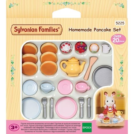 sylvanian families breakfast set