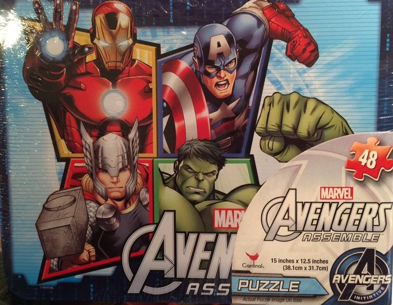 Avengers 2 Puzzle In Lunch Tin