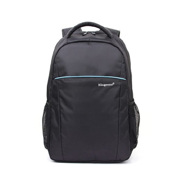 Kingsons Blue Stripe 16" Laptop Backpack - Travel &amp; Work Bag