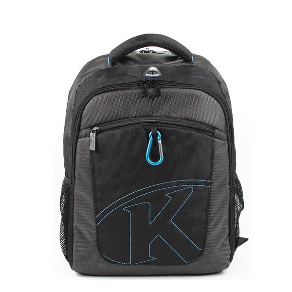 Kingsons 15.6" Laptop Backpack - Sleek, Durable &amp; Water-Resistant Black
