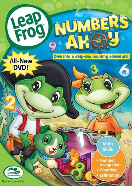 Leapfrog Numbers Ahoy (DVD)