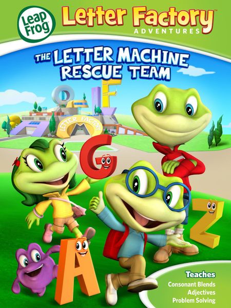 Leapfrog Letter Machine Rescue Team (DVD)