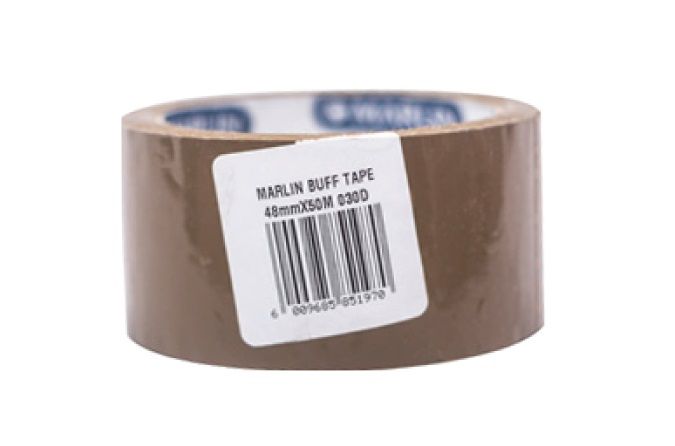 Marlin Brown Packaging Tape 48mm x 50m (Single Unit)