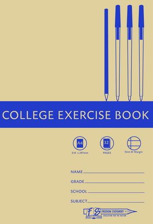 Freedom Stationery 32 Page A4 F&amp;M College Exercise Book (20 Pack)