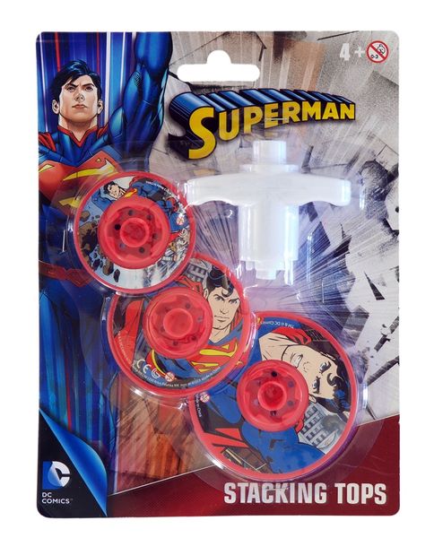 Justice League Superman Stacking Tops