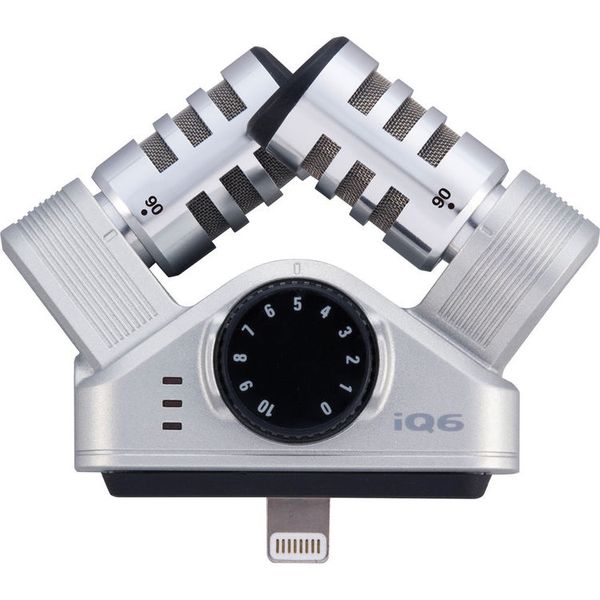 Zoom iQ6 Stereo X/Y Microphone for iOS Device