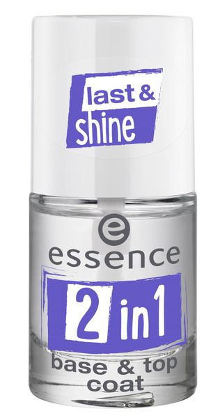 essence 2-In-1 Base and Top Coat Transparent