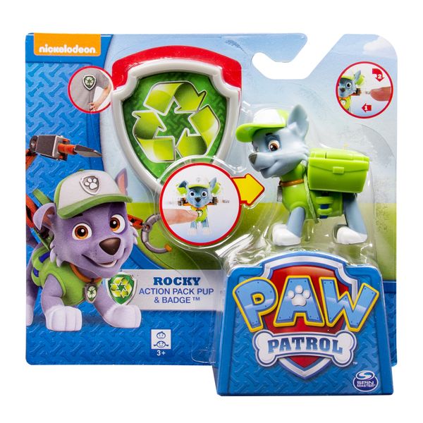 Paw Patrol Pup With Transforming Backpack - Marshall