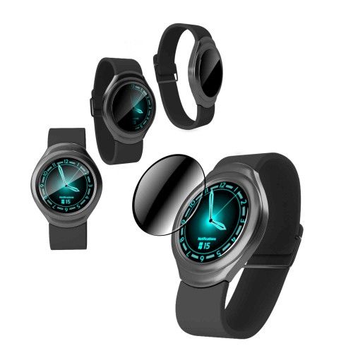 Tuff-Luv Tempered Glass Privacy Screen Protection for Samsung Gear S2