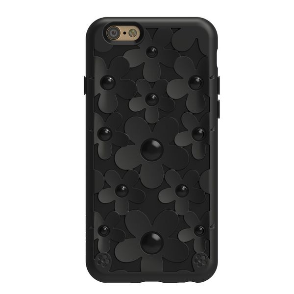 SwitchEasy FLEUR Aero-Tech PC+TPU Hybric Case For iPhone 6S Plus - Black