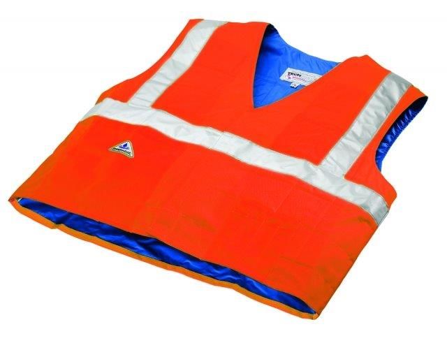 Techniche Hyperkewl Evaporative Cooling Traffic Safety Vest
