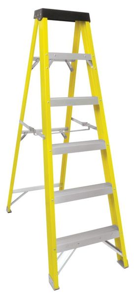 Tradequip - Ladder Fibre Glass - 6 Step