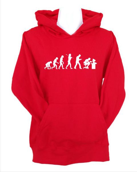 Juicebubble Gamer Evolution Men's Red Hoodie image