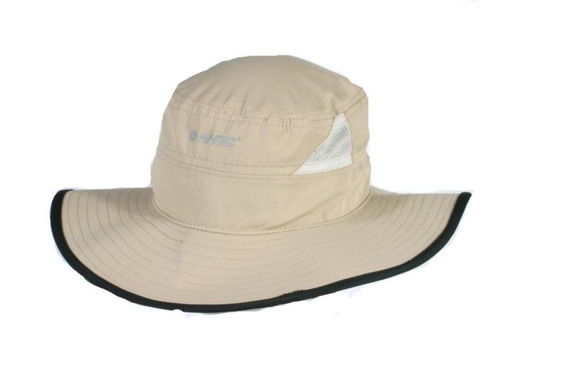 Hi-Tec Rain Forest Widebrim Hat - Stone (Size: M)