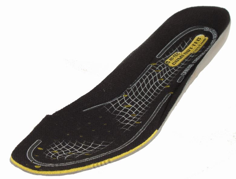 Hi-Tec - Custom Size: 5 Innersole - Black &amp; Grey