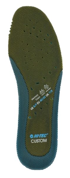 Hi-Tec - Custom Size: 10 Innersole - Black &amp; Grey