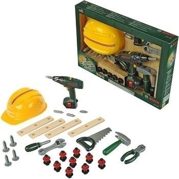 Klein Toys Bosch Tool Set with Hard Hat