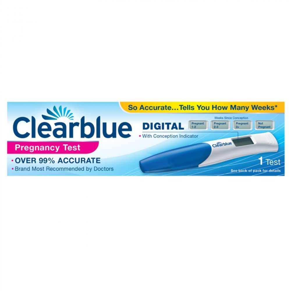 Clearblue Digital Pregnancy Test With Weeks Indicator Buy Online in