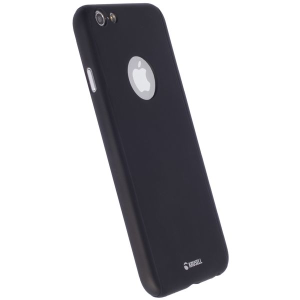 Krusell Arvika Cover for Apple iPhone 6/6S - Black (Includes Glass Screen Protector)Â