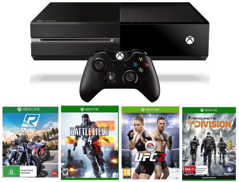 Xbox One 1TB Console + 4 Games (Xbox One)