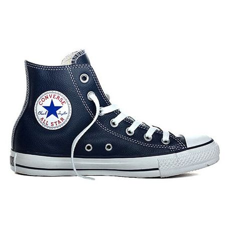Converse All Star Unisex Chuck Taylor Leather Hi - Navy Blue | Buy Online  in South Africa 