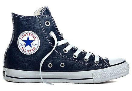 Converse All Star Unisex Chuck Taylor Leather Hi - Navy Blue | Buy Online  in South Africa 