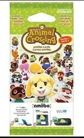 Animal Crossing: Happy Home Designer Amiibo 3 Card Pack (Series 1) (3DS)