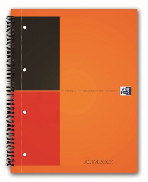 Oxford International A5 Ruled Active Book
