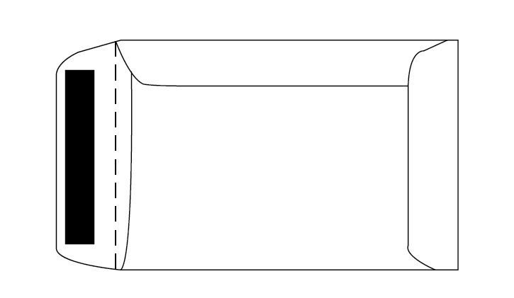 Merpak Seed Bag No.1 White Gummed Flap Pocket Envelopes (83 x 67mm) - Box of 1000