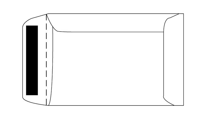 Merpak Seed Bag No.2 White Gummed Flap Pocket Envelopes (108 x 60mm) - Box of 1000