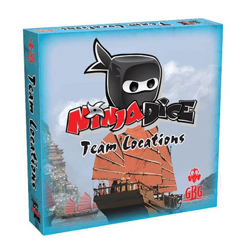 Ninja Dice Team Location Cards