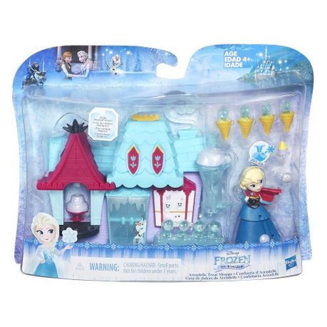 frozen small doll playset
