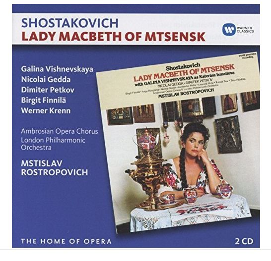 Mstisl Rostropovich - Shostakovich: Lady Macbeth Of Mtsensk (CD)